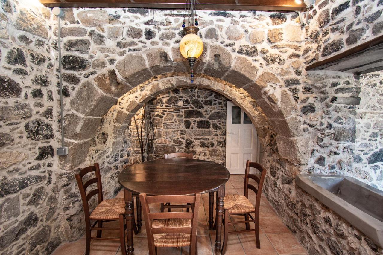 Appartement Plousiadi΄S Stone House à Skála Extérieur photo